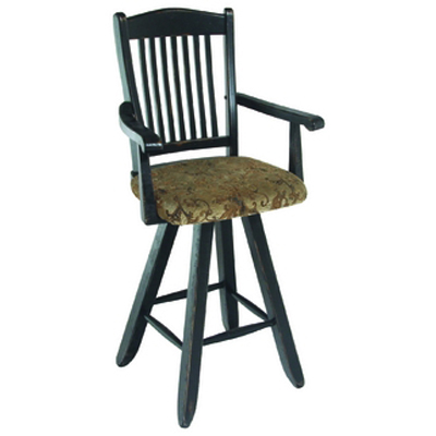 Upholstered Swivel Chair on Upholstered Swivel Stool With Arms Sto 0232 24 Sa   Champlain Canadel