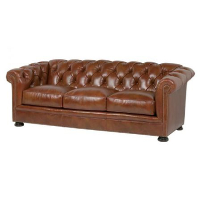 Quality Leather Sofas on Tufted Montclair Sofa Sofas 1384 Sofas Classic Leather Discount