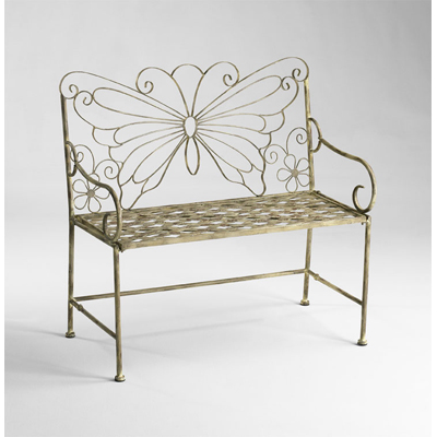 Garden Furniture Design on Butterfly Garden Settee Cyan Design