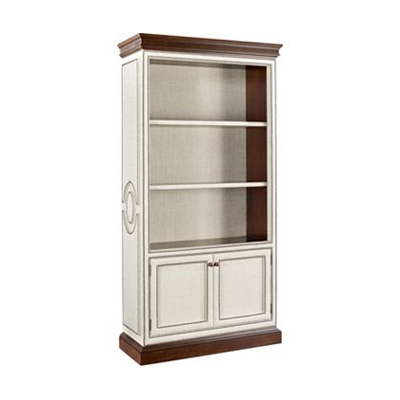 Cabinet  Doors on Marielle Upholstered Cabinet With Doors Thomas O Brien 2396 12 Thomas