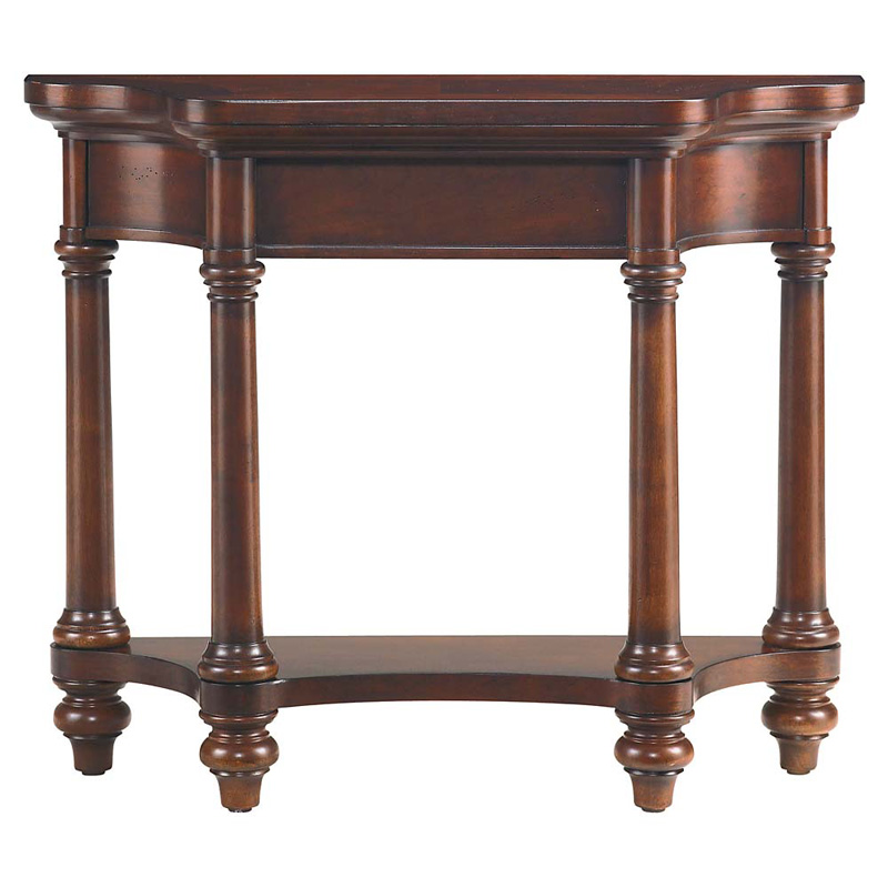 Bassett 6376-0698 LOUIS PHILIPPE Hall Table Discount Furniture at Hickory Park Furniture Galleries
