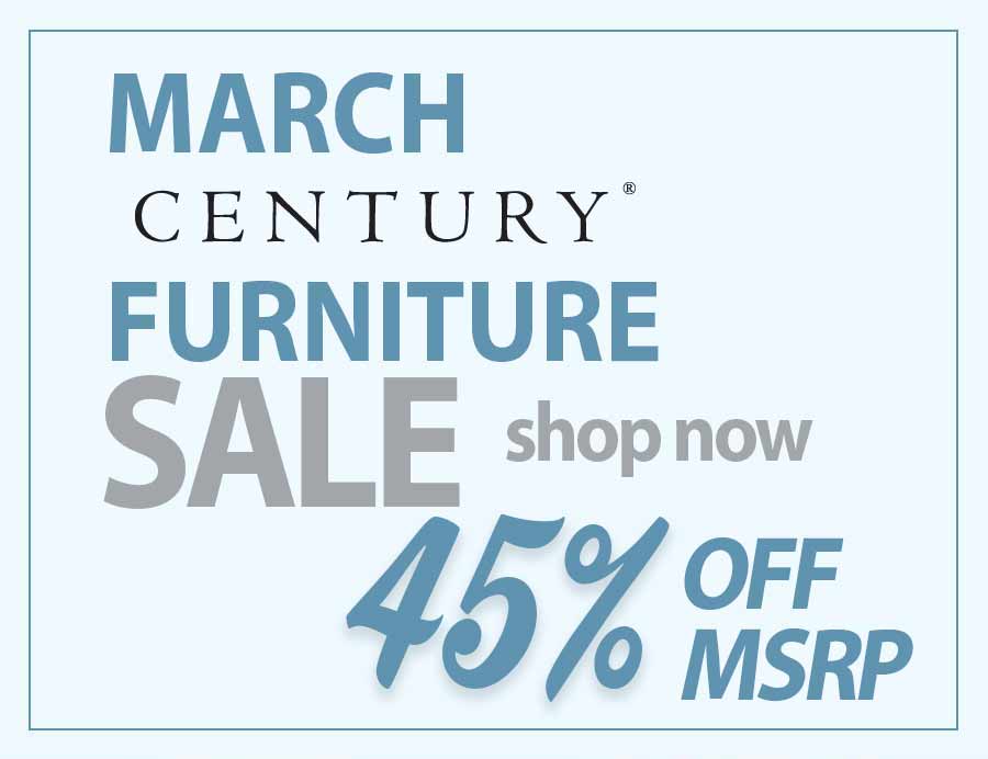 March Century Furniture Sale