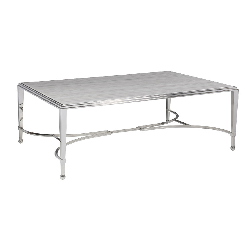 Artistica Home 2112-949 Ss Sangiovese Rectangular Cocktail Table