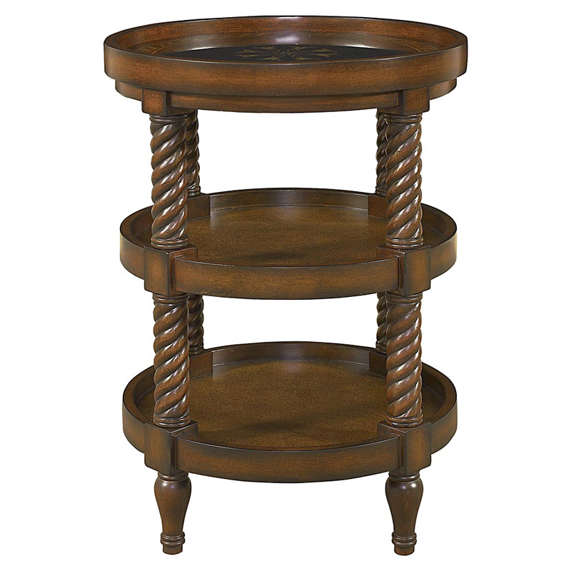 Bassett 6P00-0601 Discoveries Barley Twist Accent Table