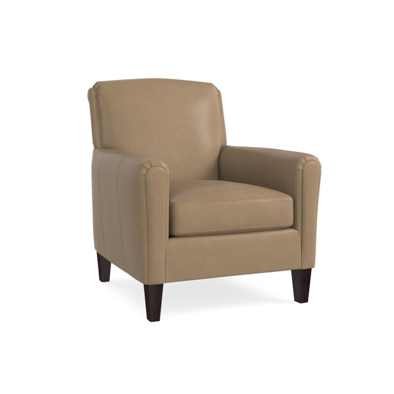 Bassett 1108-02L Ridgebury Leather Accent Chair