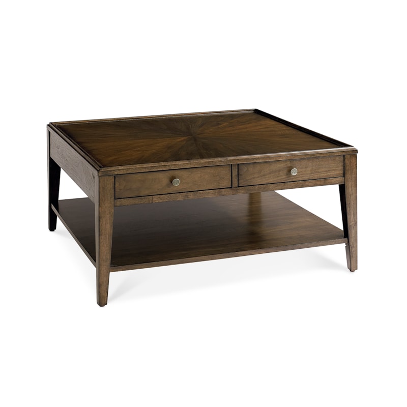 Bassett 6559-0615 Palisades Square Cocktail Table