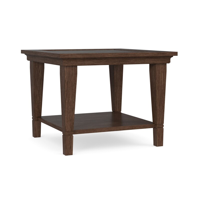 Bassett 6589-W625 Lewiston Wood Top Bunching Cube Table