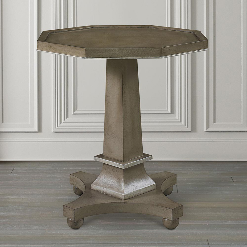 Bassett 6F13-0642 Discoveries Pedestal Accent Table