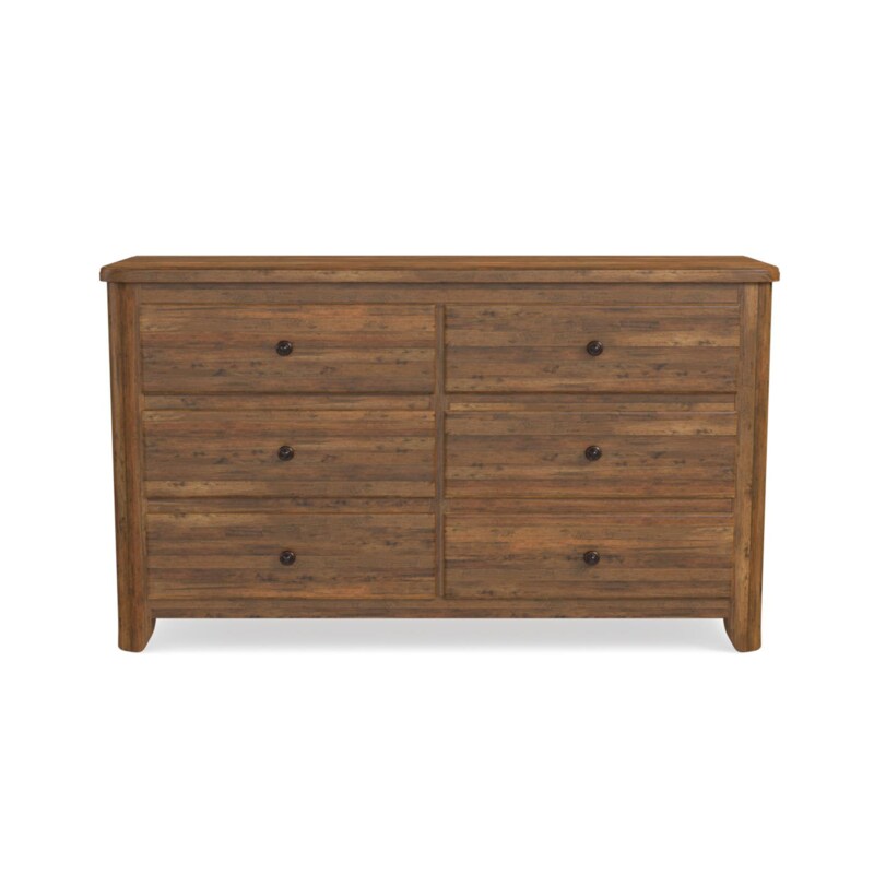 Bassett 2015-0237 BenchMade Heritage Maple 6 Drawer Dresser
