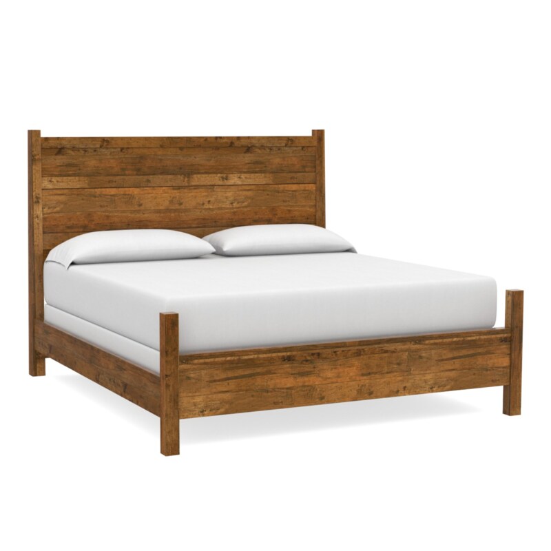 Bassett 2015-K158 BenchMade Heritage Maple Panel Bed