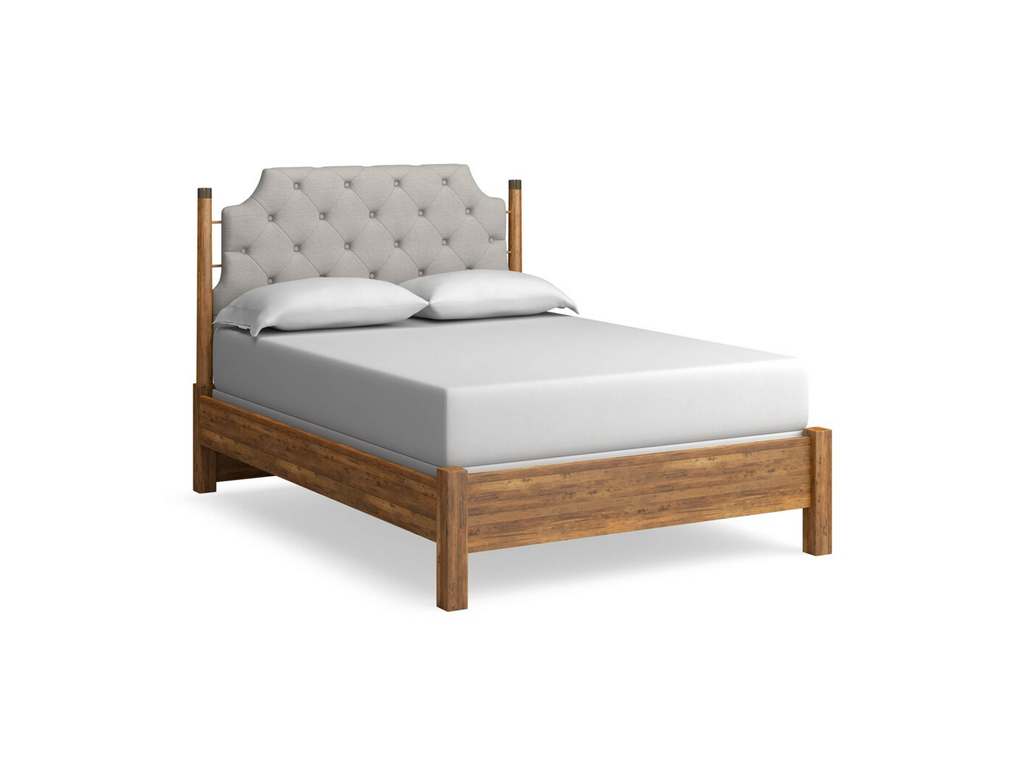 Bassett 2019-K173FL BenchMade Midtown Maple California King Upholstered Bed