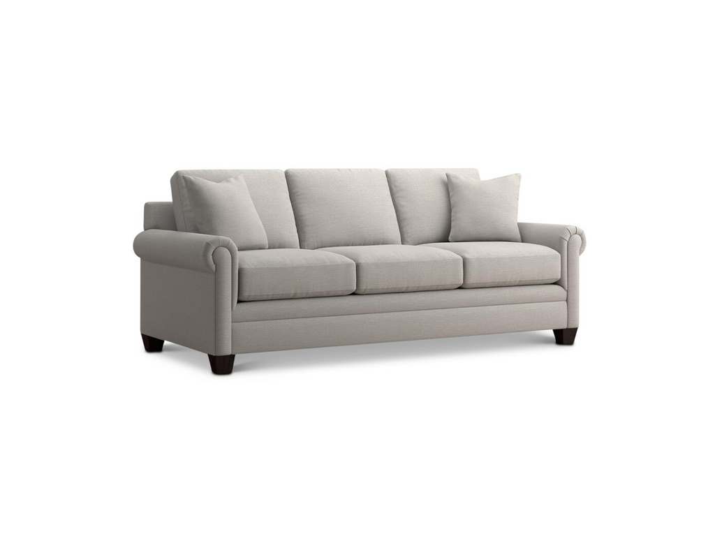 Bassett 3887-72  Carolina Panel Arm Sofa