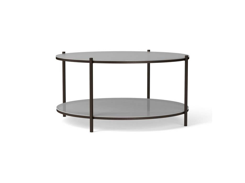 Bassett 6C11-R605 Benchmade Linville Round Cocktail Table