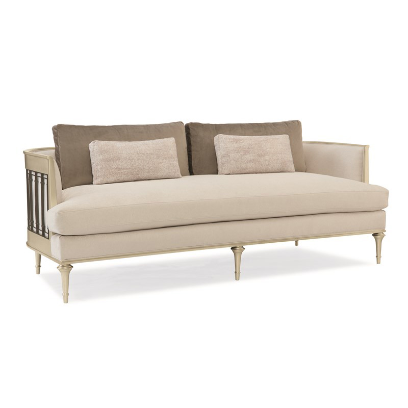 Caracole UPH-015-211-A Couture Quit Your Metal ing Sofa