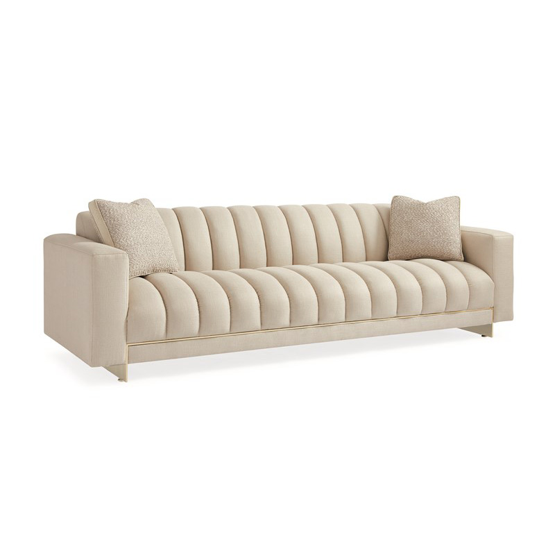 Caracole SGU-017-211-A Signature Upholstery The Well Balanced Sofa