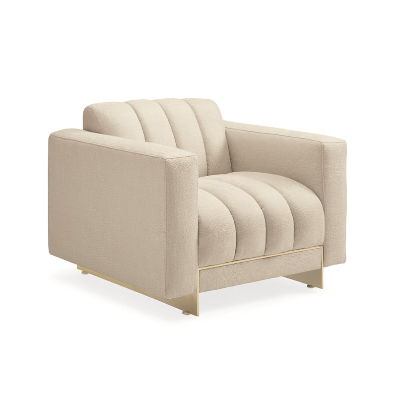 Caracole SGU-017-231-A Signature Upholstery The Well Balanced Chair