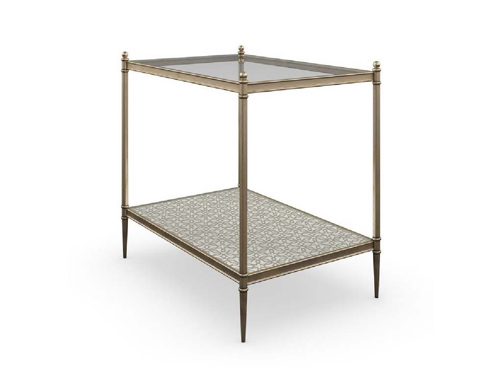 Caracole CLA-021-418 Caracole Classic Perfectly Adaptable Gold End Table