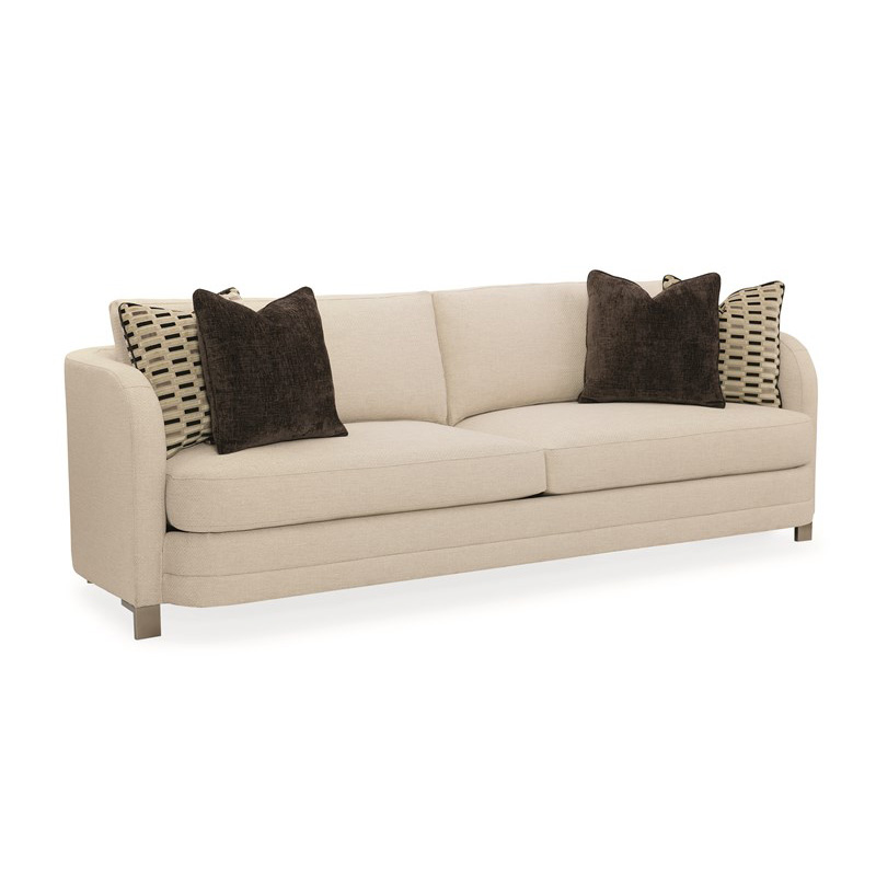 Caracole M020-417-011-A Modern Streamline Streamline Sofa