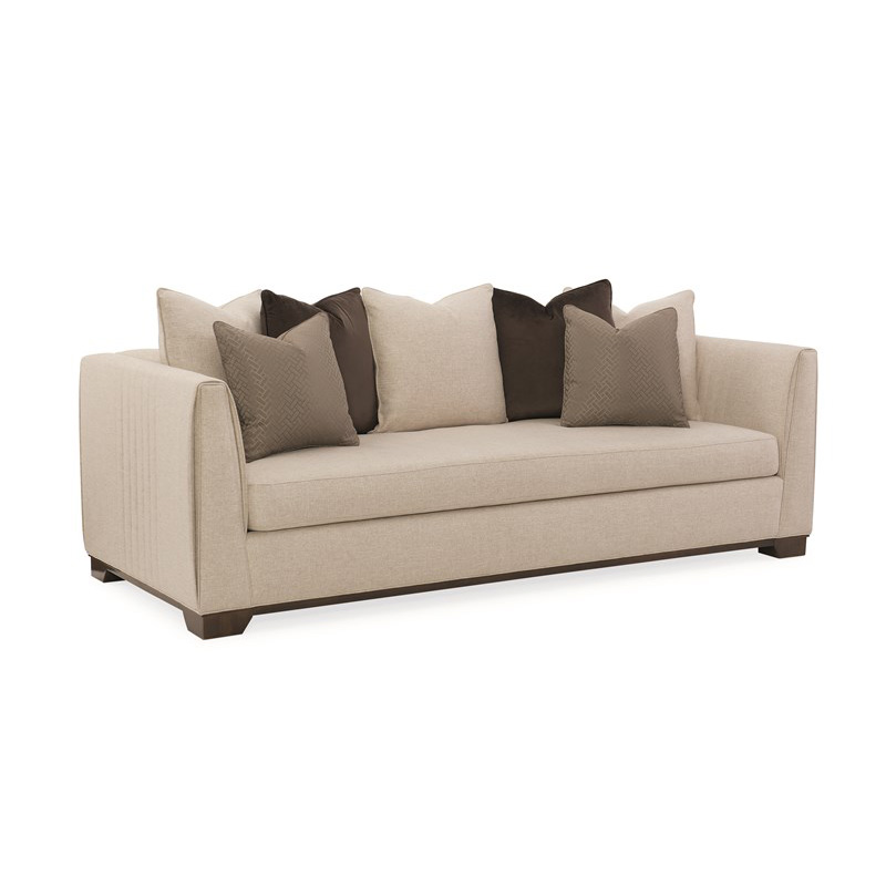 Caracole M020-417-012-A Modern Streamline Moderne Sofa