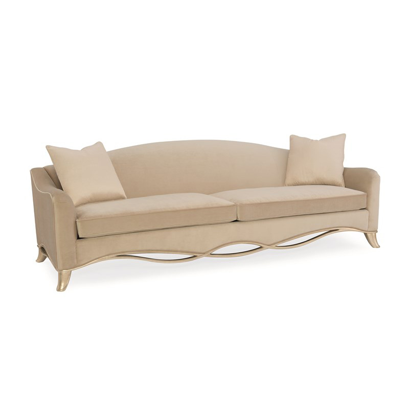 Caracole SGU-416-013-A Signature Upholstery The Ribbon Sofa