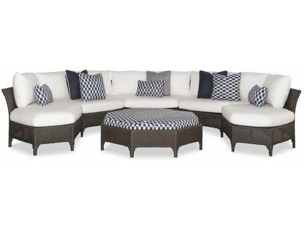 Century D44-41R-BN Tangier Raf Sectional