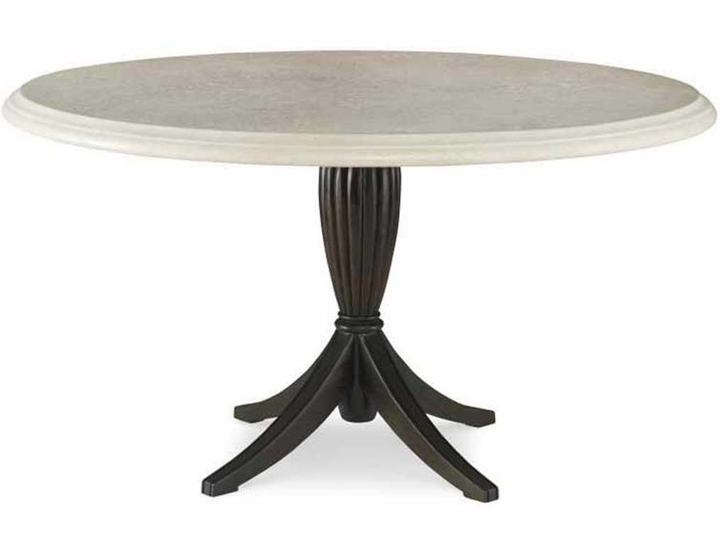 Century D11-94-GRY Archipelago Archipelago Dining Table Base with 54 inch Grc Round Top