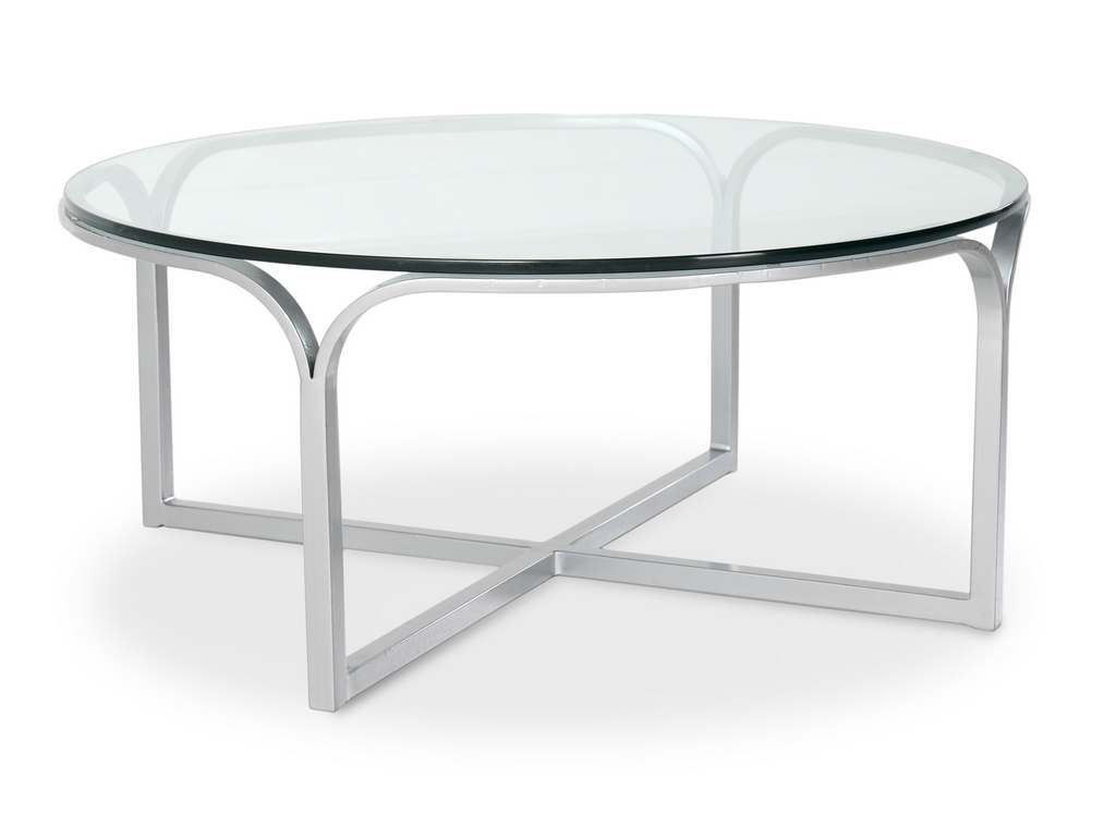 Charleston Forge 7906 Wave 54 inch Round Cocktail Table