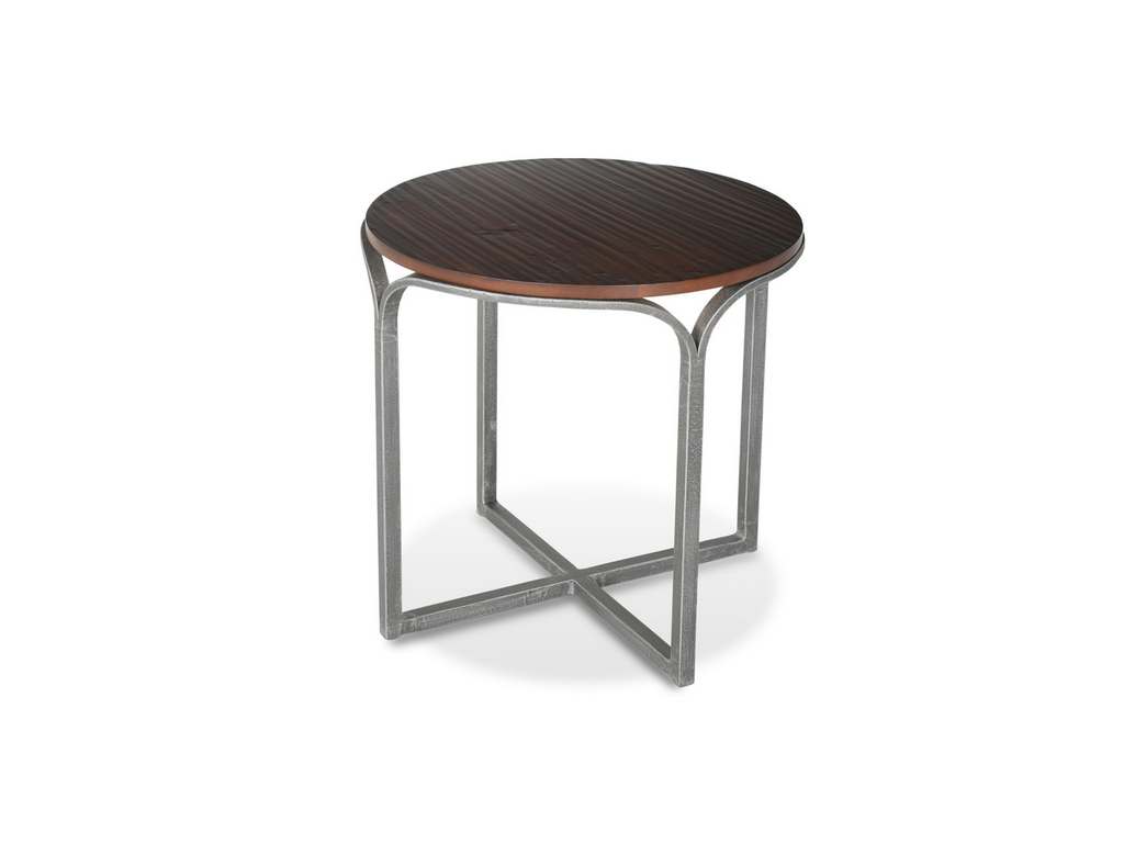 Charleston Forge 7908 Wave Round End Table
