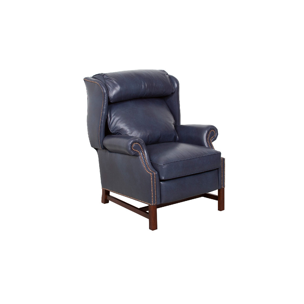 Classic Leather 759-HLR  Chippendale High Leg Recliner