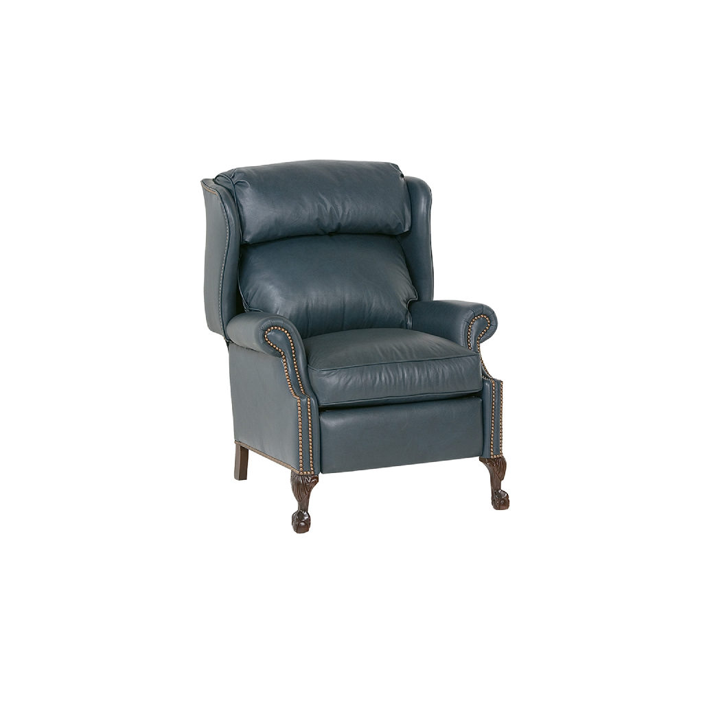 Classic Leather 764-HLR  Ball in claw High leg Recliner
