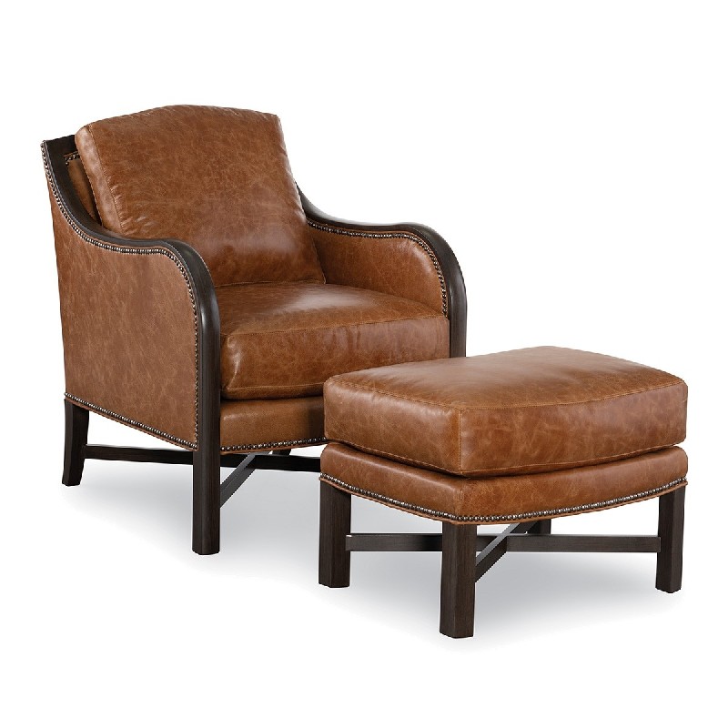 CR Laine L9955-07 Marshall Leather Ottoman