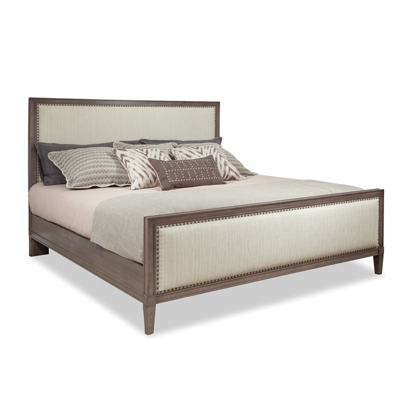 Durham 171-125 Prominence Queen Upholstered Panel Bed