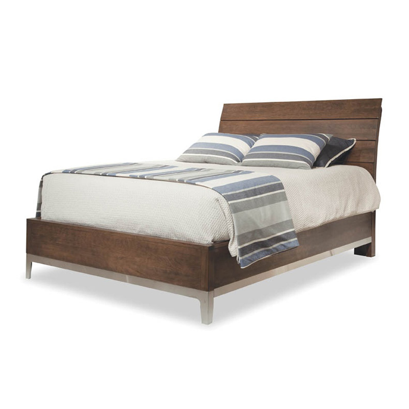 Durham 157-144 Defined Distinction King Wood Plank Bed