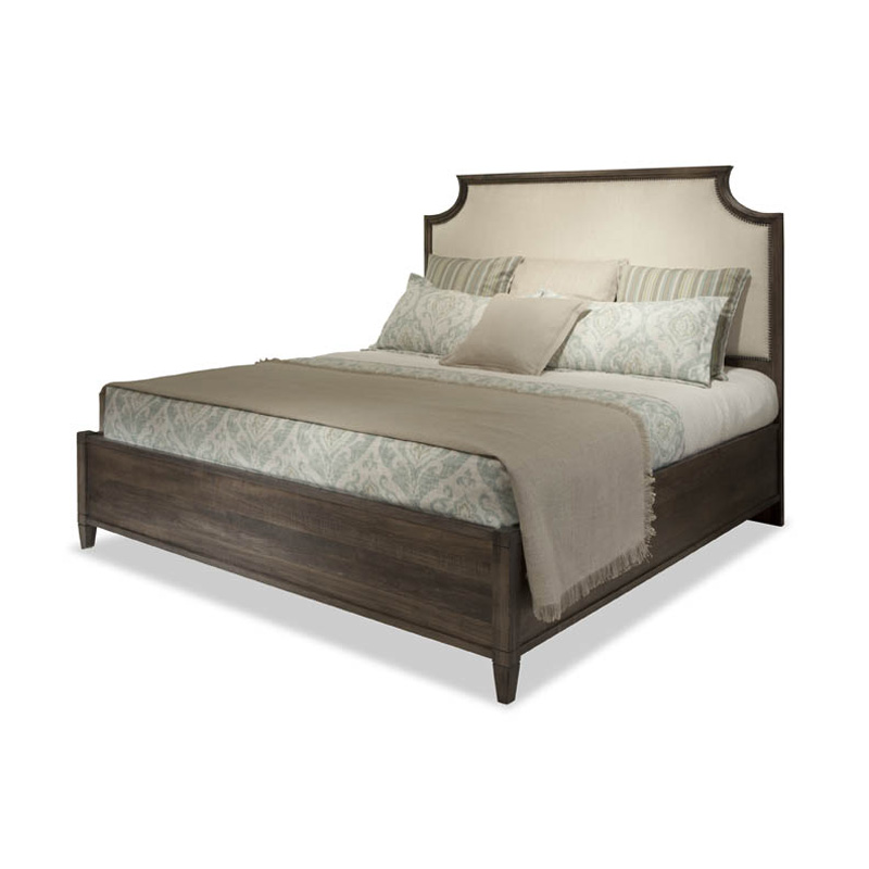 Durham 401-125 Distillery Scalloped Upholstered Bed Queen