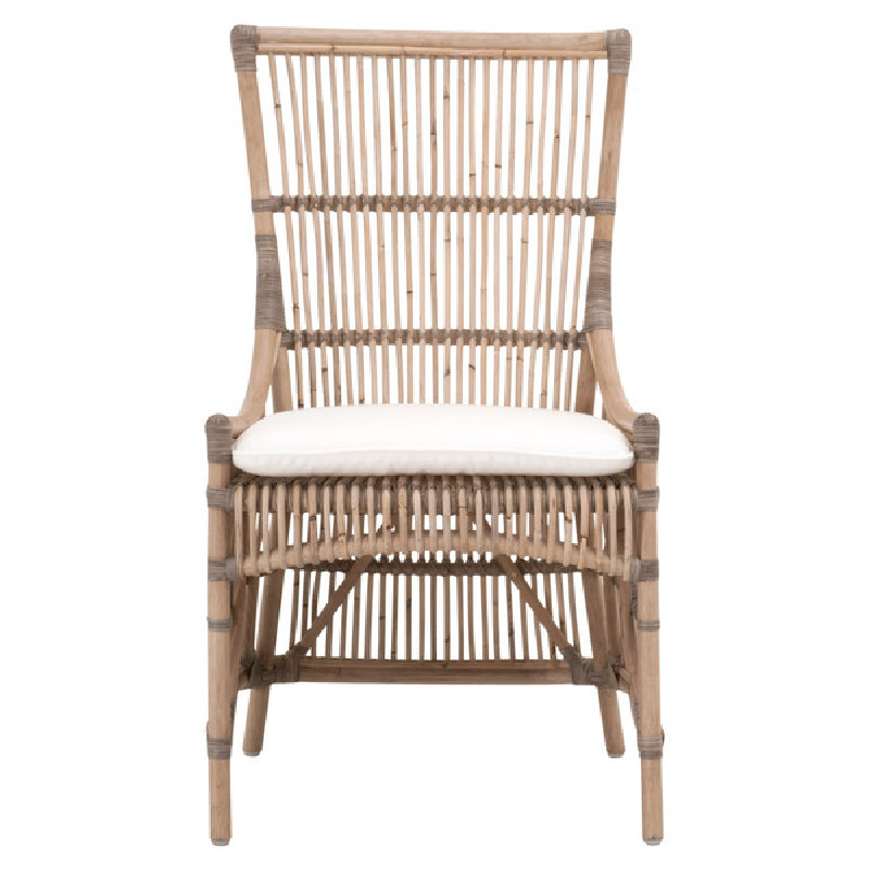 Essentials For Living 3637.MG-MG/BLCH Sel De Mer Spindle Dining Chair