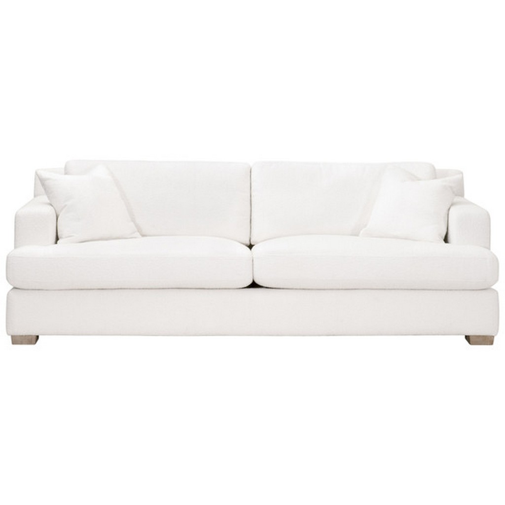 Essentials For Living 6604-3.BOU-SNO/NG Stitch and Hand Dean 92 inch California Casual Sofa