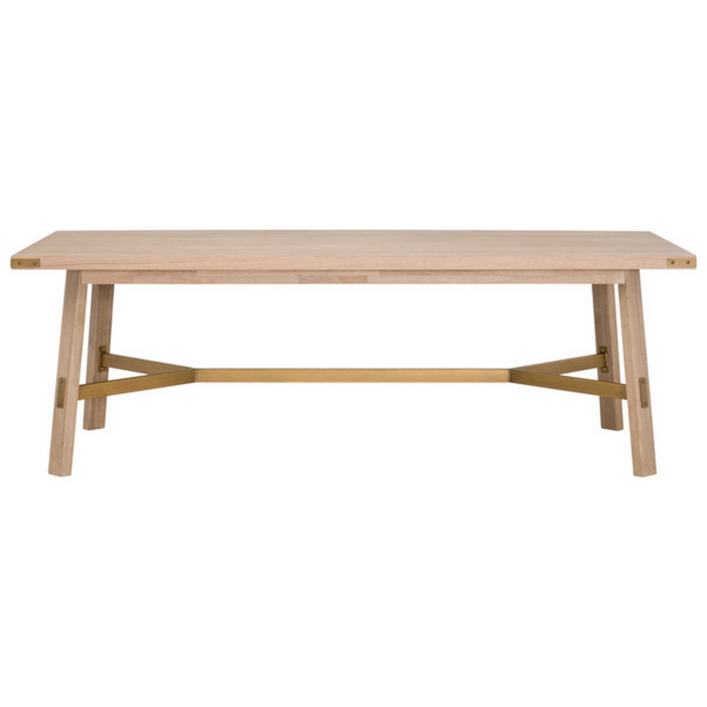 Essentials For Living 6125.HON/BGLD Traditions Klein Dining Table