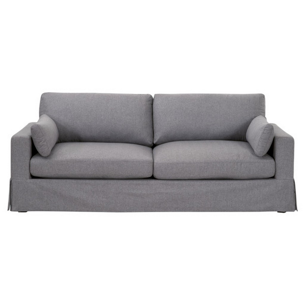 Essentials For Living 6500-3.EGRY Essentials Maxwell 89 inch Sofa
