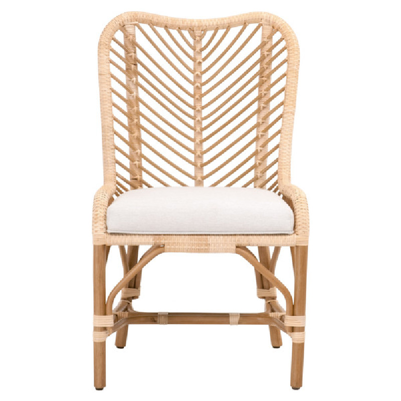 Essentials For Living 6833.NAT-R/WHT/NR Laguna Dining Chair