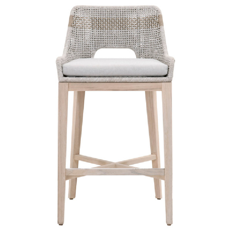 Essentials For Living 6850BS.WTA/PUM/GT Woven Tapestry Outdoor Barstool