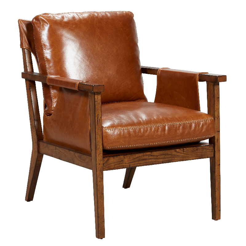 Fairfield F452-01 Leather Reserve Isaac Occasional Sling Chair
