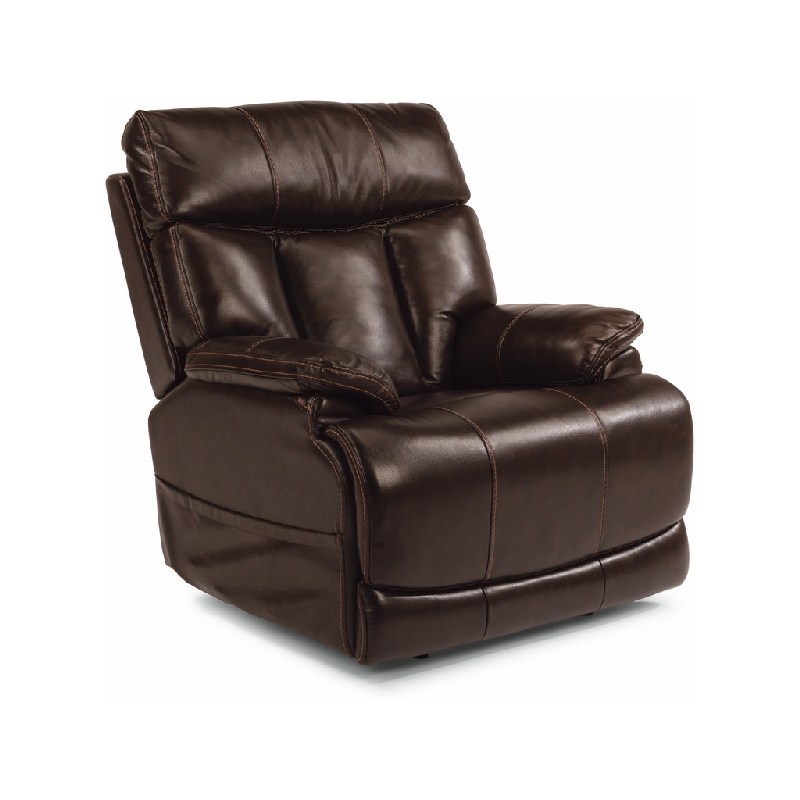 Flexsteel 1595-50PH Clive Power Recliner with Power Headrest and Lumbar