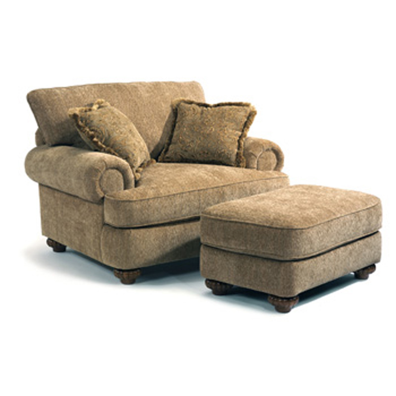 Flexsteel 7321-10-08 Patterson Chair and Ottoman