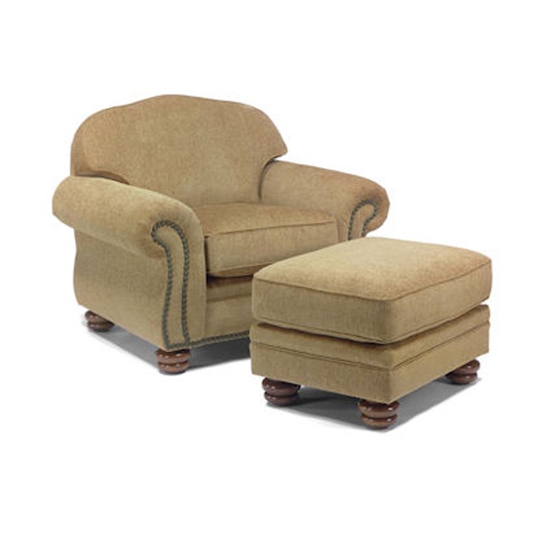 Flexsteel 8648-10-08 Bexley Chair and Ottoman