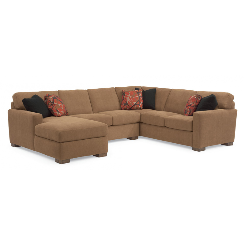 Flexsteel 7399-Sect Bryant Fabric Sectional