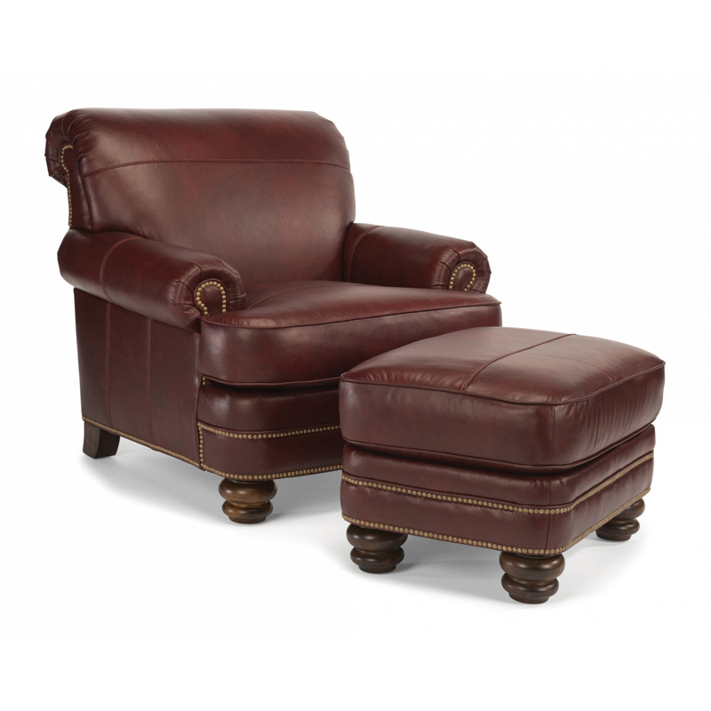 Flexsteel B3791-10 Bay Leather Chair