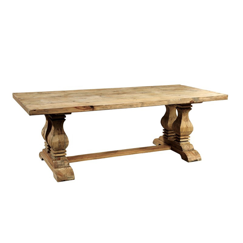 Furniture Classics 71090-N  Manor House Trestle Dining Table