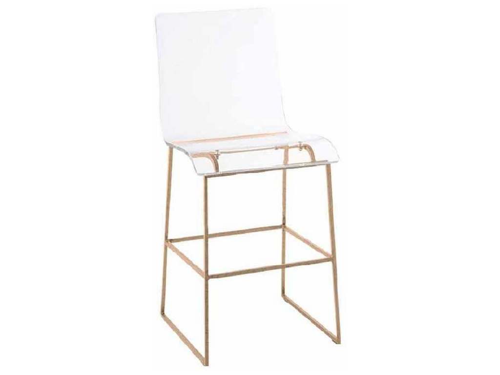 Gabby Home SCH-151140 King 24 inch Counter Stool Gold
