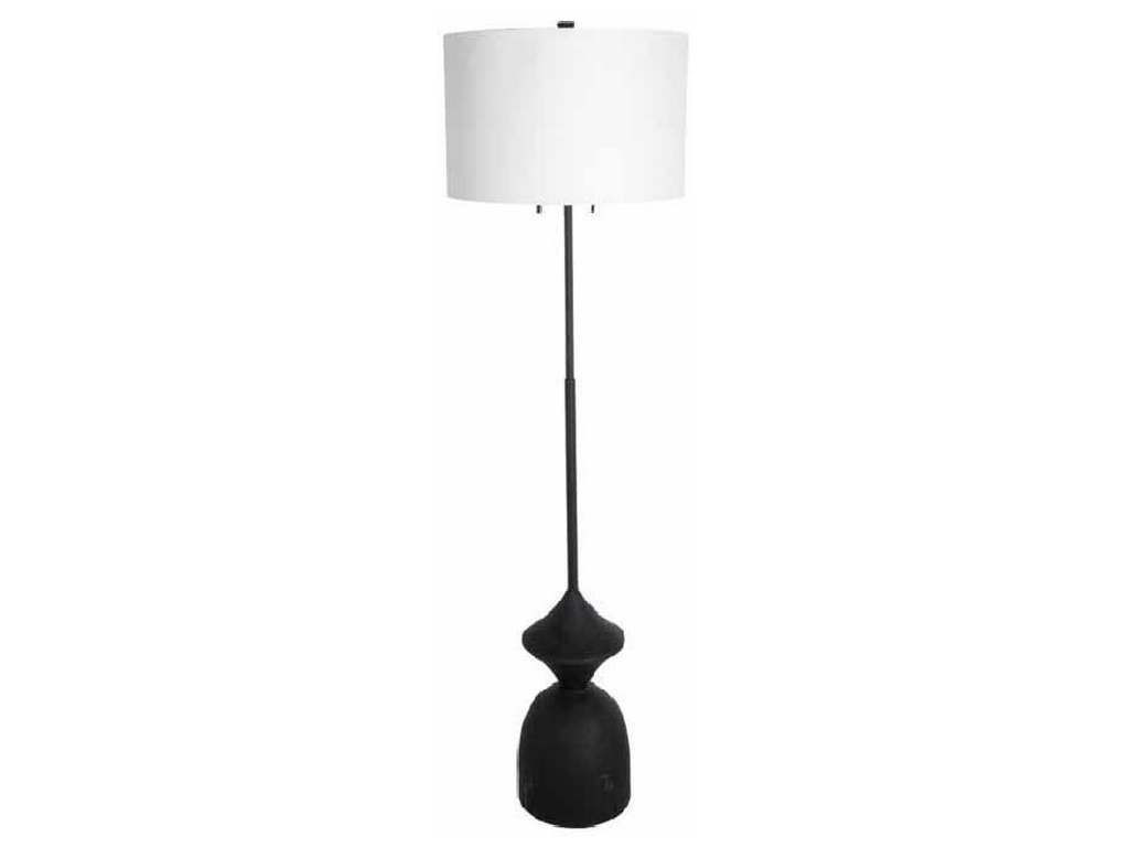 Gabby Home SCH-170025 Charta Floor Lamp Black