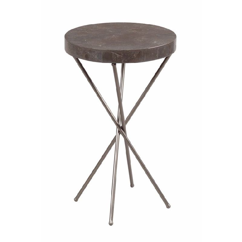 Hammary 042-914 West End Round Chairside Table